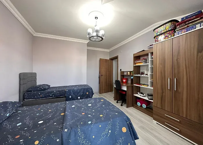 Haustierfreundliches Ferienwohnung Penthouse Trabzon
